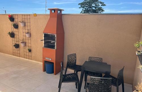 Olimpia Apartment | flat em Olímpia com churrasqueira