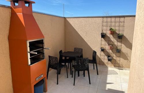 Olimpia Apartment | flat em Olímpia com churrasqueira