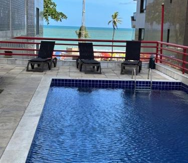 Boa Viagem Apartment | Flat Hotel Luxo - 50 metros da praia