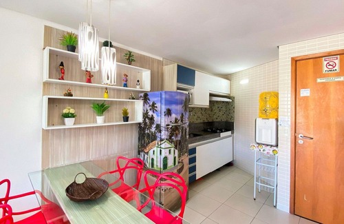 Tamandare Condo | Flat Overlooking The Pool - 01 Bedrooms - Carneiros Beach Resort (B19-5)