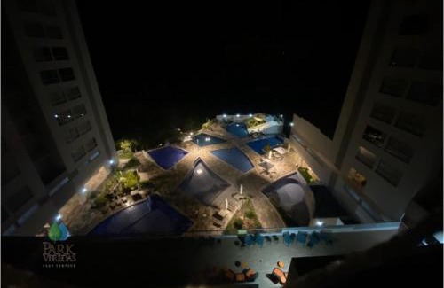 Pousada do Rio Quente Apartment | Flat Park Veredas com Vista Piscina Frigobar e Fogão