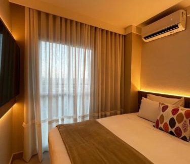 Triangulo das Bermudas Apartment | Flat Praia do Canto 2Q-2B Long Stay TRIÂNGULO DAS BERMUDAS