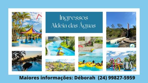 Barra do Pirai Resort | Flat's Quartier no Aldeia das Águas