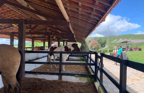 Saire Apartment | Flat | Tie | Hotel Fazenda Monte Castelo - Next to the leisure area!