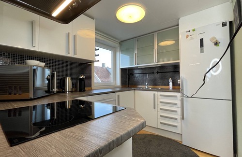 Stavanger Apartment | Flat with 2BR and terrace between restaurants