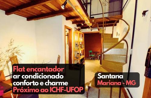 Ouro Preto House | Flat2 Charmoso ar condicionado próx ICHF-UFOP Mariana MG