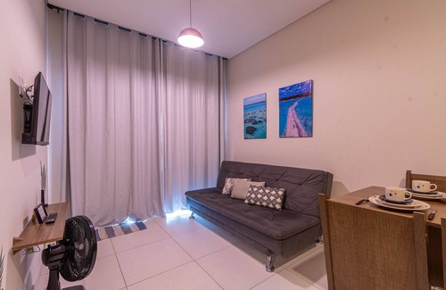 Barra Grande Apartment | FLATS MAR'BELLA COM VARANDA, 100M PRAIA, PETFRIENDLY E ESTACIONAMENTO