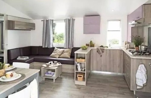 La Romieu House | Florence Campsite * - Mobile Home Deluxe Octalia Air-conditioned 4 rooms 8 people