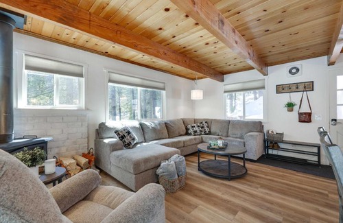 Cold Springs House | Forested Cold Springs Cabin with Wood-Burning Stove!