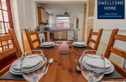 West Boldon House | Free Driveway Parking, Fast WIFI, Ideal for long term contractor, etc stays - Dwellcome Home Ltd 3 Bedroom Boldon House - see our site for assurance