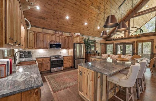 Blue Ridge Cabin | Friends in High Places - Pet Friendly | 4 King Bedroom Suites with Fireplaces
