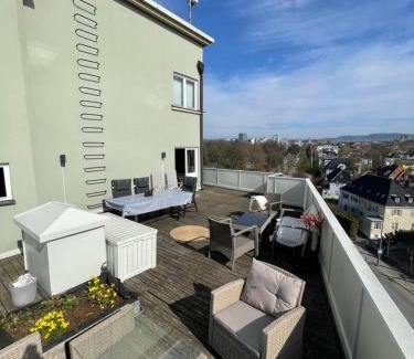 Majorstua Apartment | Frogner Gården Penthouse Terrasse