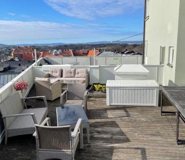 Majorstua Apartment | Frogner Gården Penthouse Terrasse