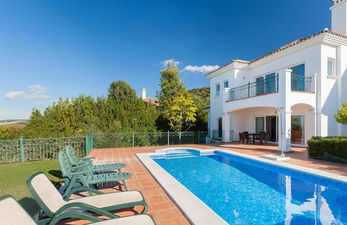 Arcos de la Frontera Villa | Frontine golf 4 bedroom villa with private pool and garden in a gated community