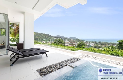 Kata Apartment | FULL SEA VIEW APARTMENT - PRIVATE SWIMMING POOL JACUZZI - 3BR - 6/7P