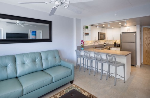 Waikiki Condo | Fully Renovated, 1 Bedroom High End Designer Remodel, Direct Ocean & Lagoon View