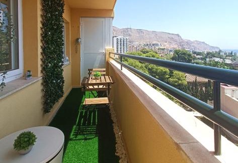 Aguadulce Apartment | Géminis 504 Suite con terraza y vistas al mar