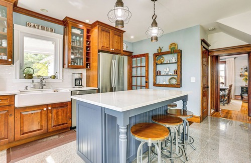 Sparrow Bush House | Game Room, Yard & Fire Pit: Spacious Catskills Gem