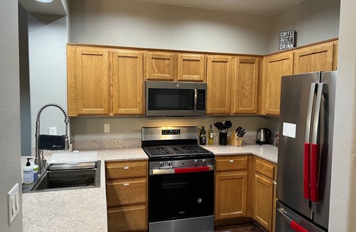 Las Vegas House | Gated Dual Master Suites with Office and Dog Park