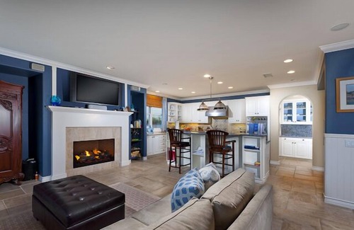 Newport Beach House | Gated View Home With All Tile Salt Water Pool