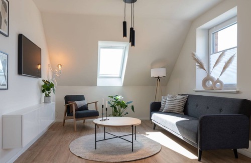Mildstedt Apartment | Gemütliche Küstenbutze #3 im Modernen Style - Moderne Küstenbutze an der Nordsee
