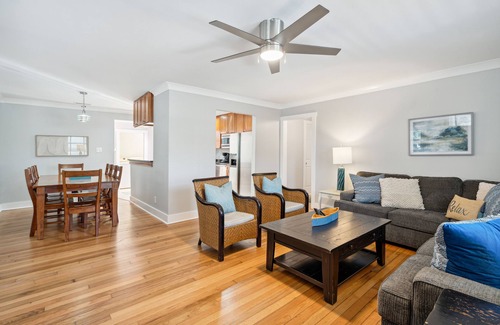 Isle of Palms House | Get Away Oasis with Private Pool, Pets considered, two houses from the beach - The Pink House