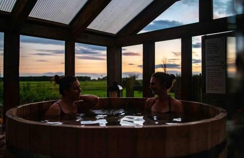 Scunthorpe Other | Giant Yurt Sleeping 8 with Spa, Catering, Walled Gardens, Nature Reserve, Free Parking