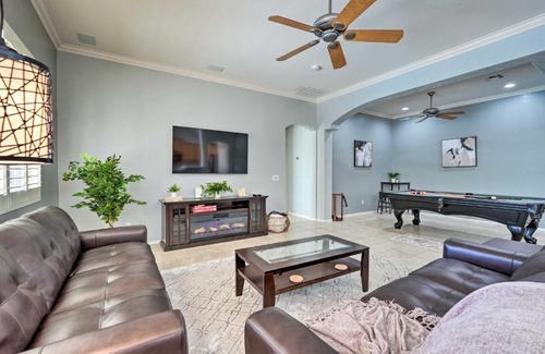 Rovey Farm Estates House | Glendale Getaway with Outdoor Pool and Gas Grill!