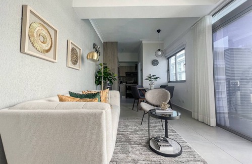 Downtown Santo Domingo Apartment | Goistay Elegant Refugio Caribeño 1br Gym Pool Naco