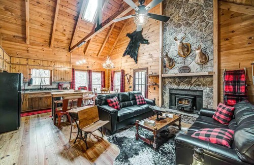 Dahlonega Cabin | Gold Mine Cabin - 3mins to Wolf Mnt Winery