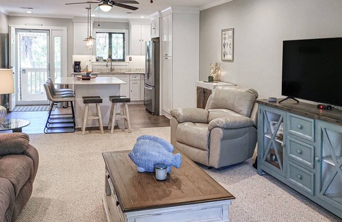 Ocean Ridge Villa | Golf escape with beach access, balcony, patio, fast WiFi & AC