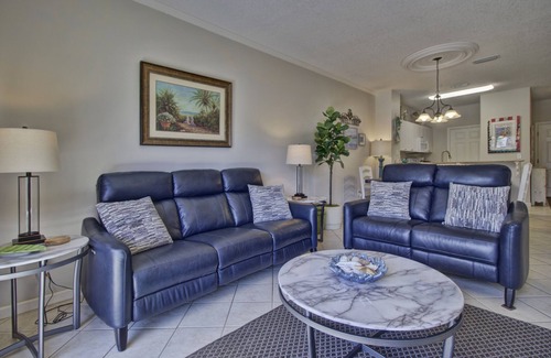 Frangista Beach Condo | Gorgeous 2 BDRM condo steps to private beach! Walk right out patio to pool