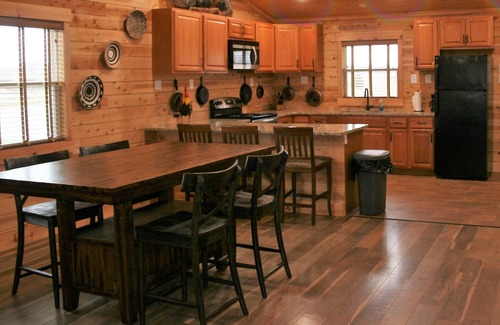Welchs Creek Cabin | Gorgeous Cabin with Private Pond!