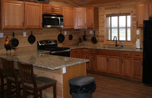 Welchs Creek Cabin | Gorgeous Cabin with Private Pond!