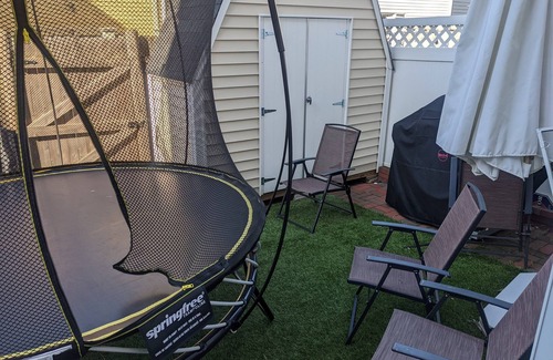 Medford Street - The Neck House | Gorgeous High End Charlestown Home -Hot Tub on Rooftop Deck, Trampoline & More!