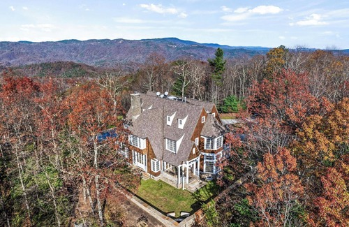 Boone House | Gorgeous Pool Long range Blue Ridge Views Best spot in High Country