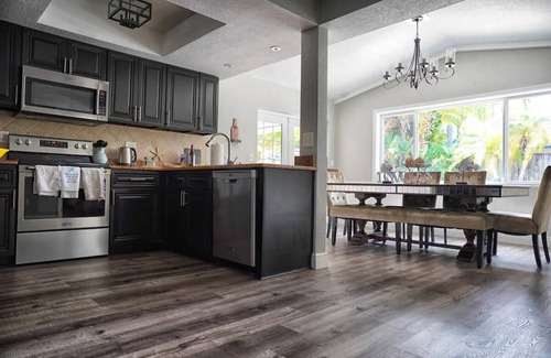 Walsingham House | Gorgeous private heated pool house, short drive to the beach!