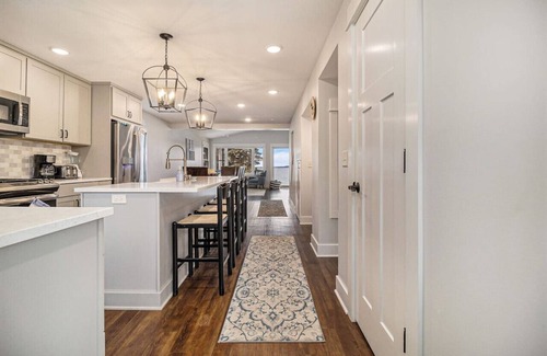 Beulah House | Gorgeous Sunsets at Crystal Lake Waterfront Home