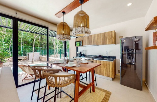Tulum House | Gorgeous townhome with private plunge pool, on-site pool, & Patio
