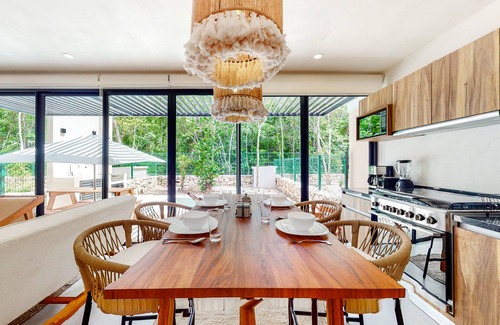 Tulum House | Gorgeous townhome with private plunge pool, on-site pool, & Patio