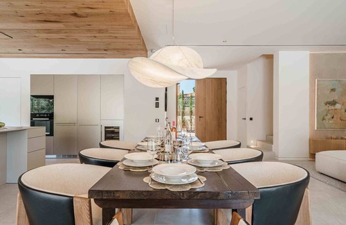 Urbanitzacio Gotmar Villa | Gotmar Beach is a modern contemporary villa, close to the beach, with Private Heated Swimming Pool, 5 bedrooms in Puerto Pollensa, Mallorca