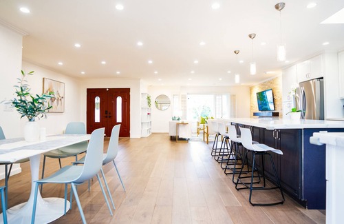 East San Jose House | Grand Lux 4BR Prime Location + Serene Yard