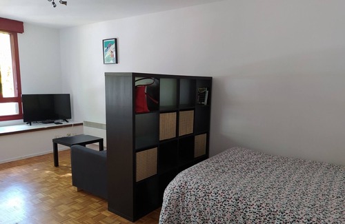 Grenoble City Centre Apartment | Grand Studio Centre Ville Proximité Gare Avec Garage