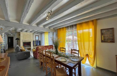 La Gonfriere House | Grande maison de campagne avec WIFI, animaux admis - FR-1-497-245