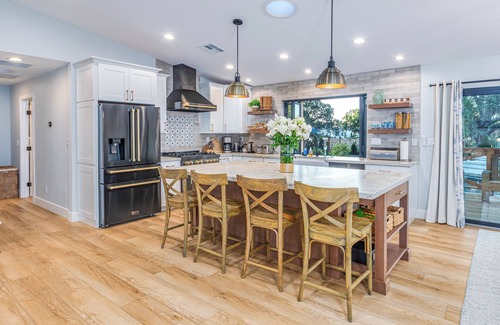 Granite Bay House | Granite Bay Farmhouse Retreat with Pool & Outdoor Oasis