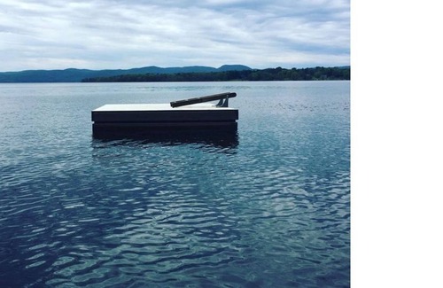Northville Cottage | Great Sacandaga Lake 5BR Cottage with Direct Waterfront, Dock, Swimming Platform