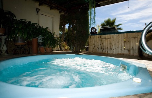 Twentynine Palms Apartment | Great studio apt with beautiful Palm tree motif