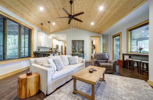 Glenville House | Grill and Water Views Chinquapin Resort Home