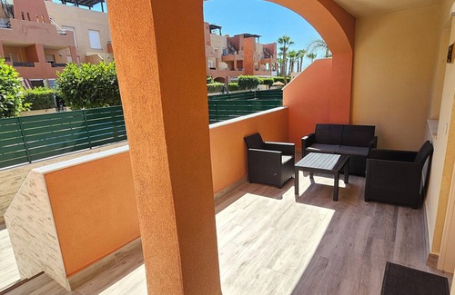 Vera Beach House | Ground floor apartment with 2 bedrooms, 2 bathrooms, 60m from the beach, WiFi
