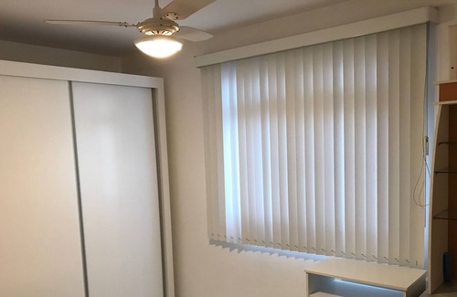 Centro Apartment | Guarapari Centro - Bedroom and Living Room + Dependence